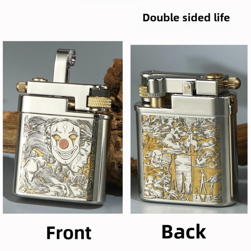 Cool Vintage Copper Lighter, Constantine Inspired Design, Unique Novelty Collectible, Ideal Gift for Him & Collectors, No Fuel Included, A Standout Piece
