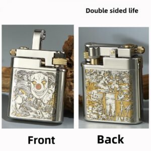 Cool Vintage Copper Lighter, Constantine Inspired Design, Unique Novelty Collectible, Ideal Gift for Him & Collectors, No Fuel Included, A Standout Piece